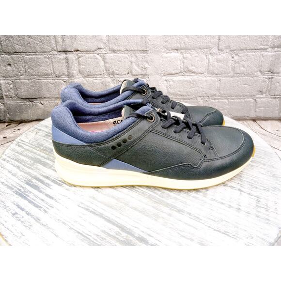 Ecco Golf Shoes Street Retro Blue Women 8 Spikeless Used No Box - Picture 12 of 13